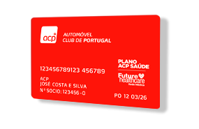 Cartão plano saúde acp